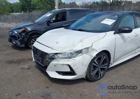 2021 Nissan Sentra Sr Xtronic Cvt из США, поврежденный, VIN 3N1AB8DV2MY237073